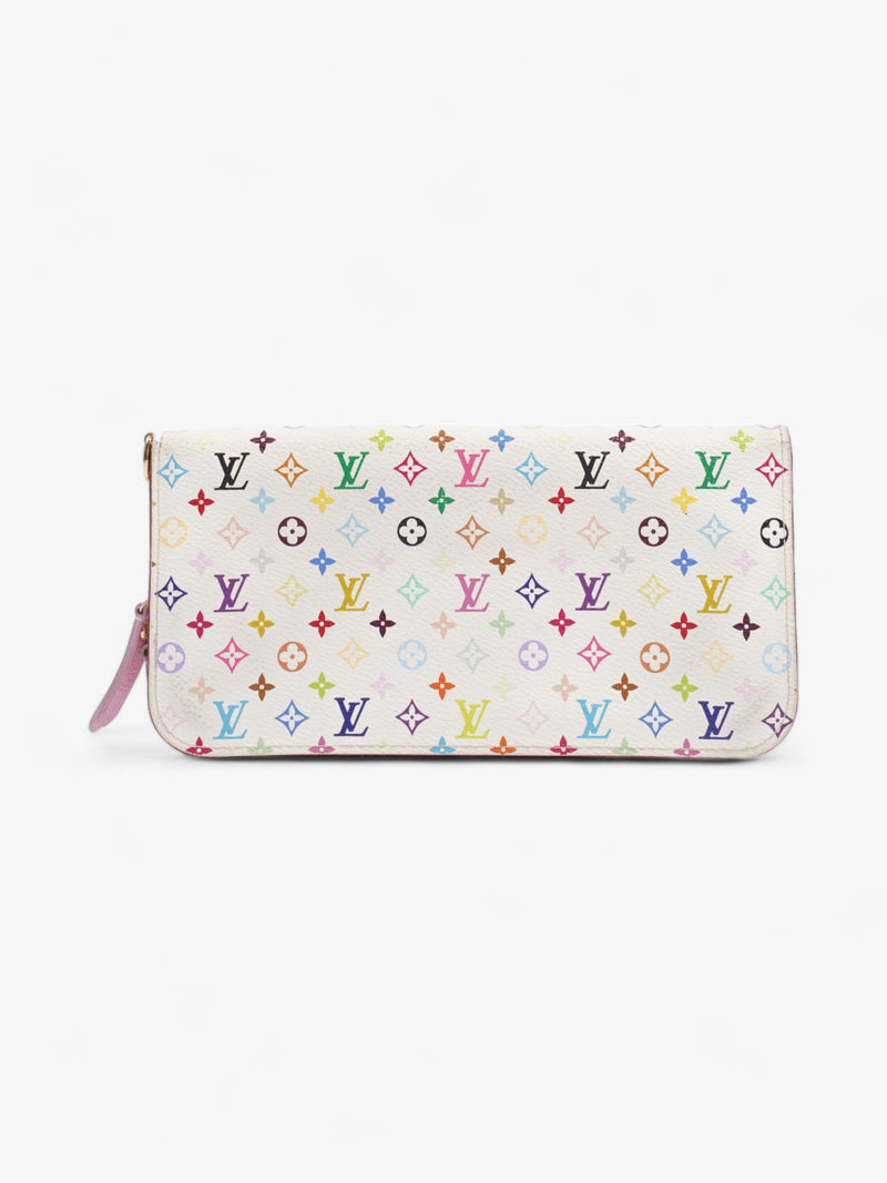 Louis Vuitton Double Zip Wallet Multicoloured Monogram Coated Canvas