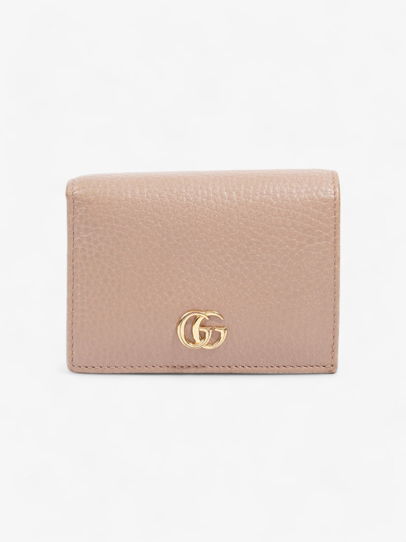 Gucci GG Marmont Wallet Beige Leather