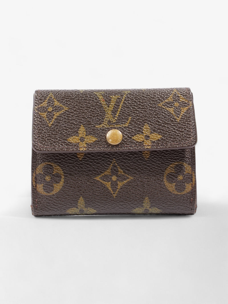 Louis Vuitton Fold Over Wallet Monogram Coated Canvas