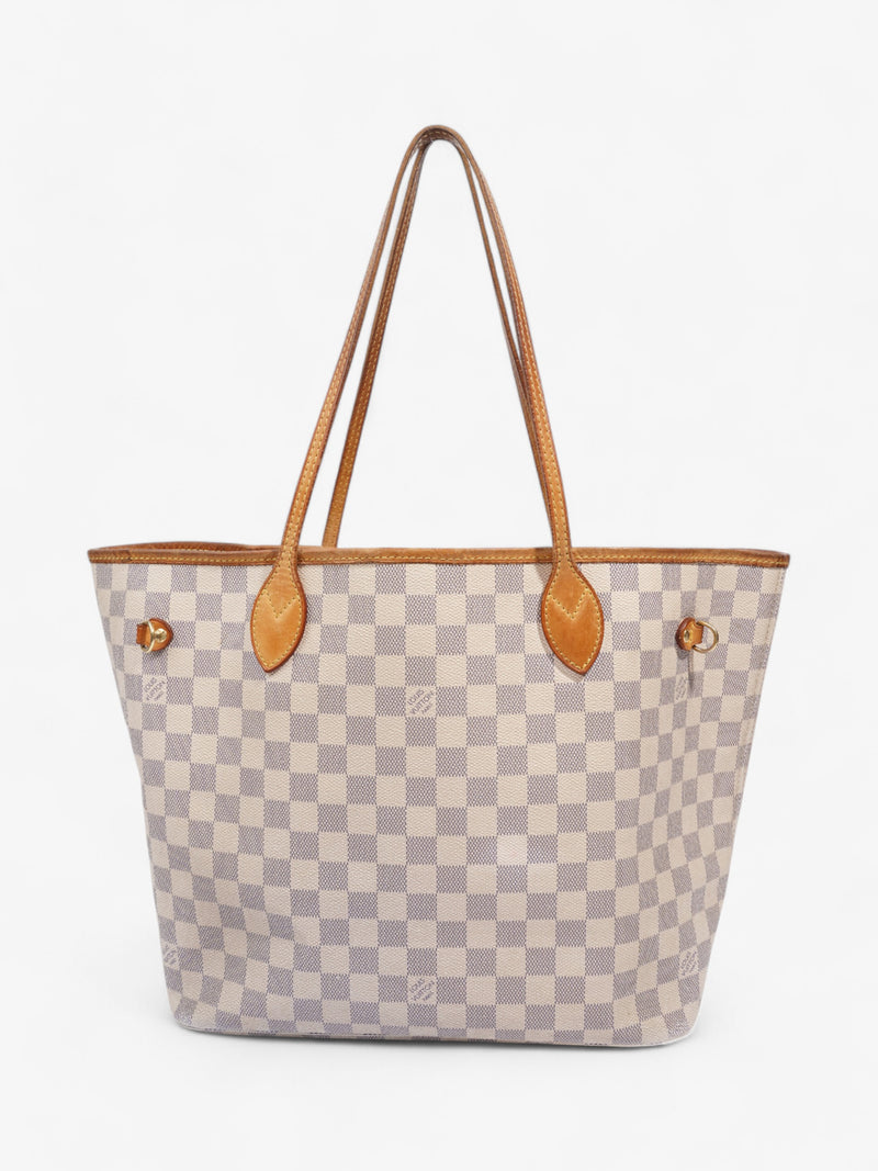 Louis Vuitton Neverfull Damier Azur Coated Canvas MM