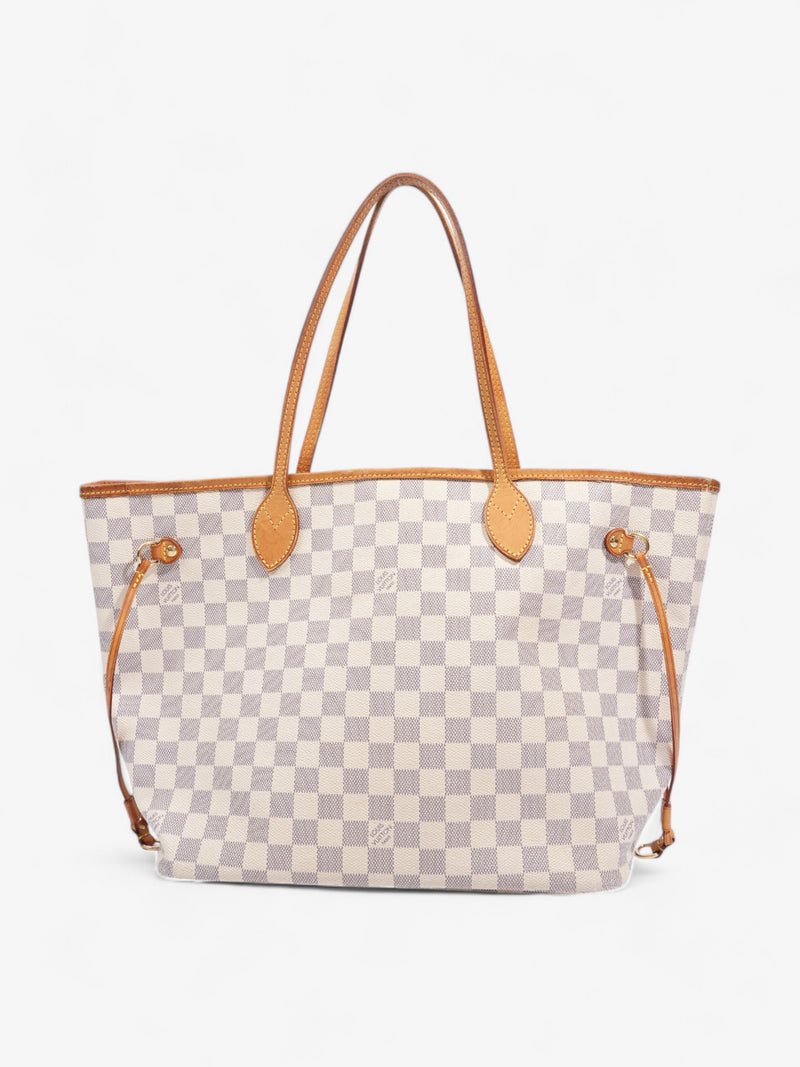 Louis Vuitton Neverfull Damier Azur Coated Canvas MM