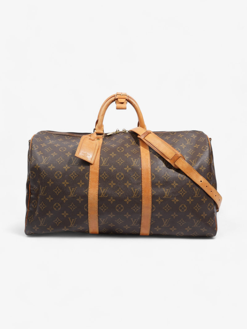 Louis Vuitton Keepall Bandouliere Monogram Coated Canvas 50