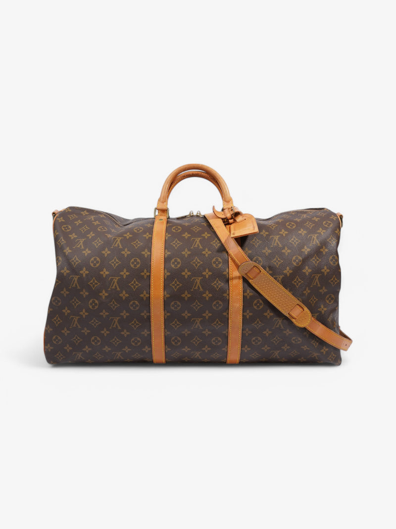 Louis Vuitton Keepall Bandouliere Monogram Coated Canvas 60