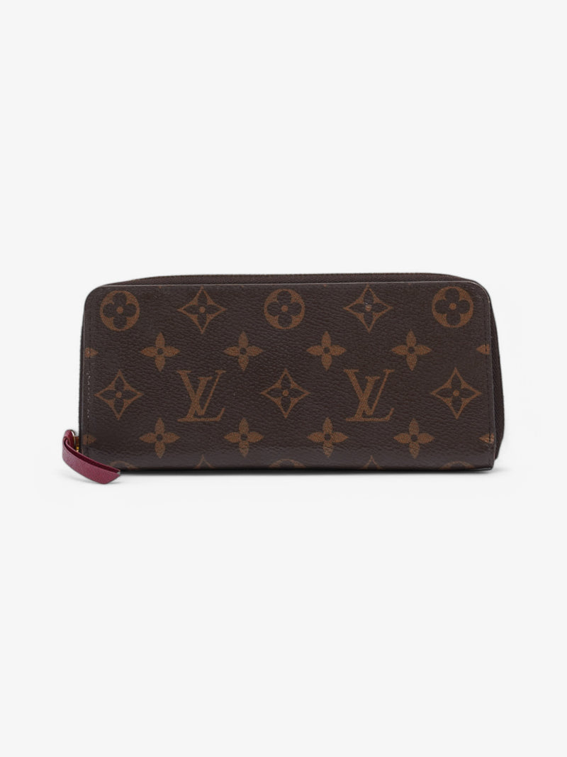 Louis Vuitton Clemence Wallet Monogram Coated Canvas
