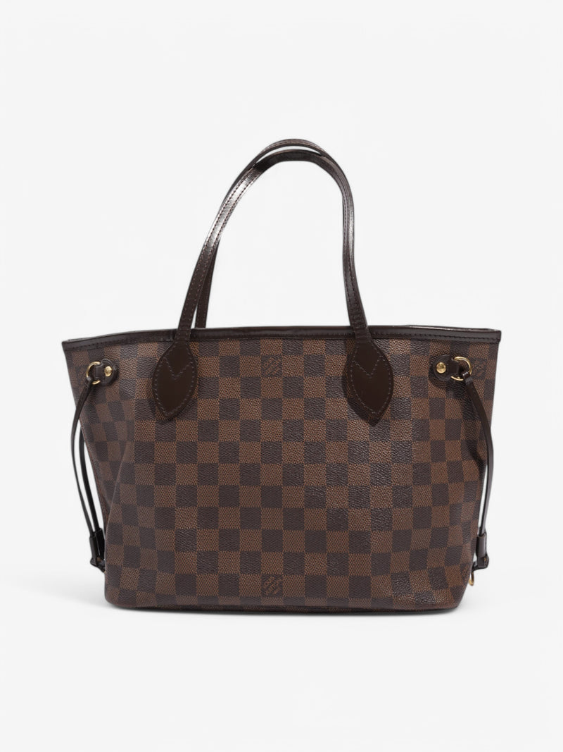 Louis Vuitton Neverfull Damier Ebene Coated Canvas MM