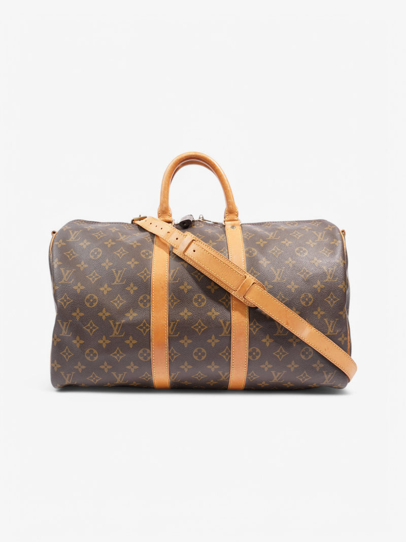 Louis Vuitton Keepall Bandouliere Monogram Coated Canvas 45