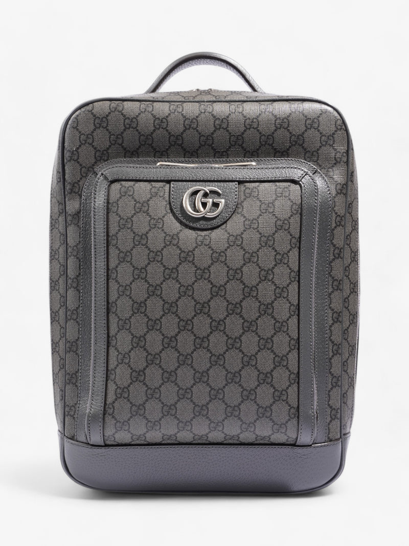 Gucci Ophidia Backpack GG Supreme / Grey Canvas Medium