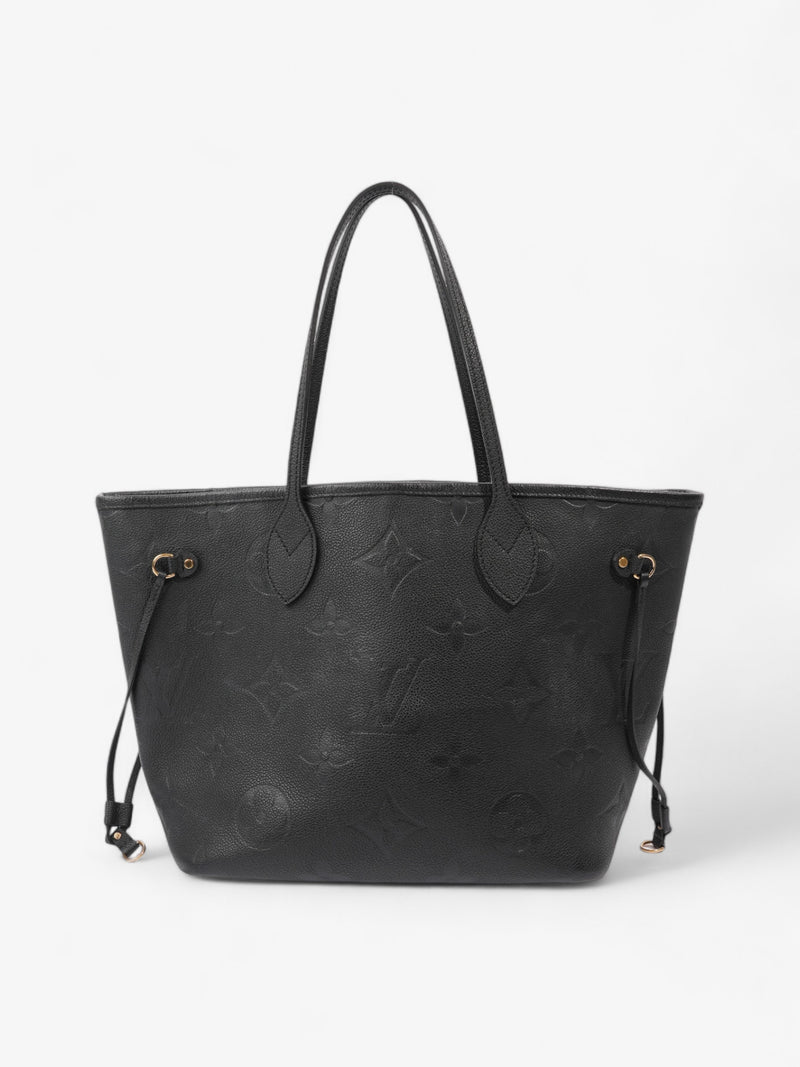 Louis Vuitton Neverfull Black Empreinte Leather MM