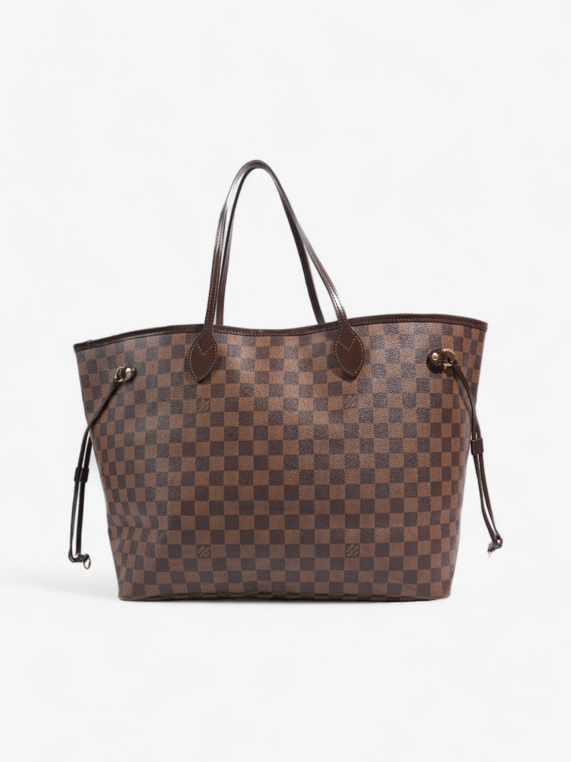 Louis Vuitton Neverfull GM Damier Ebene Coated Canvas