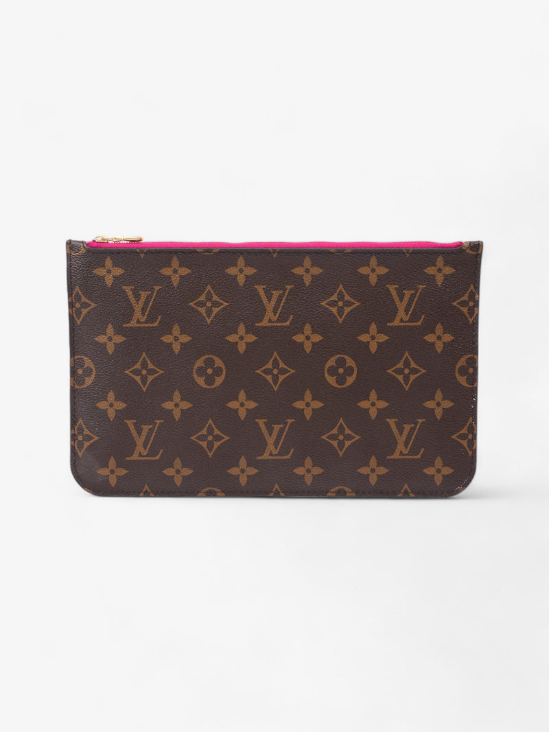 Louis Vuitton Neverful Pochette Monogram Coated Canvas