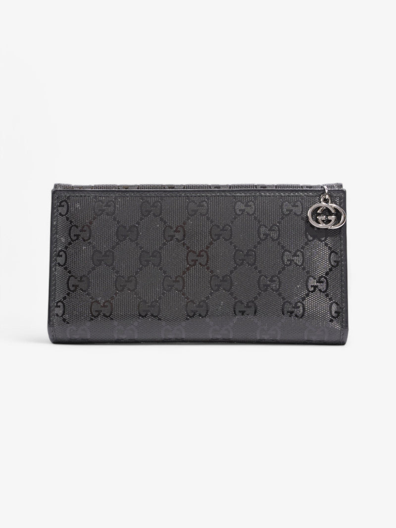 Gucci Guccissima Wallet Black Patent Leather