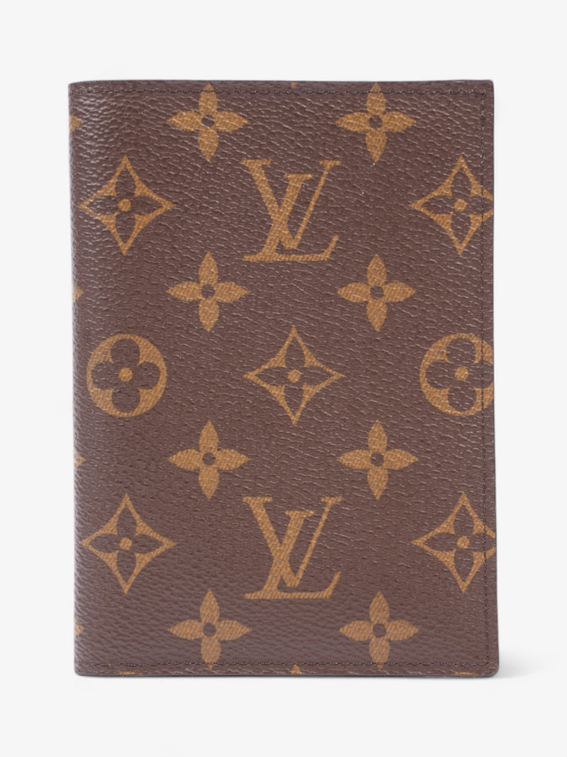 Louis Vuitton Passport Holder Monogram Coated Canvas