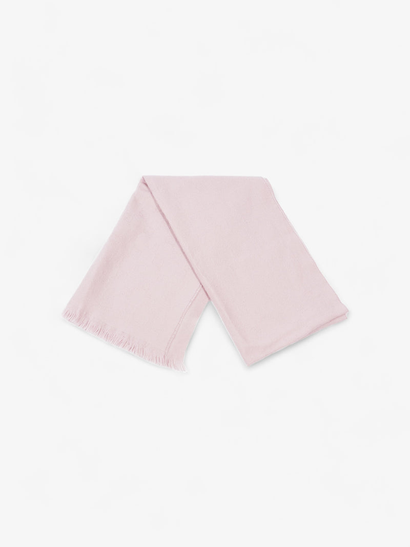 Gucci GG Scarf Pink Wool