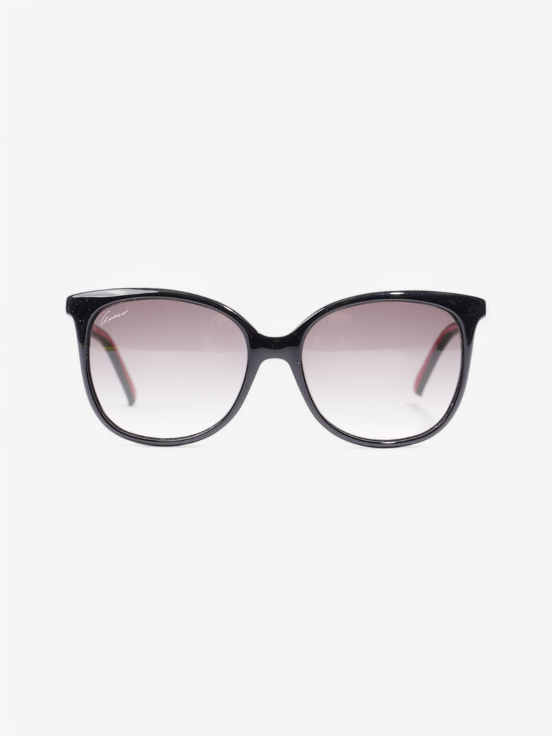 Gucci Gucci Sunglasses Black / Green / Red Plastic