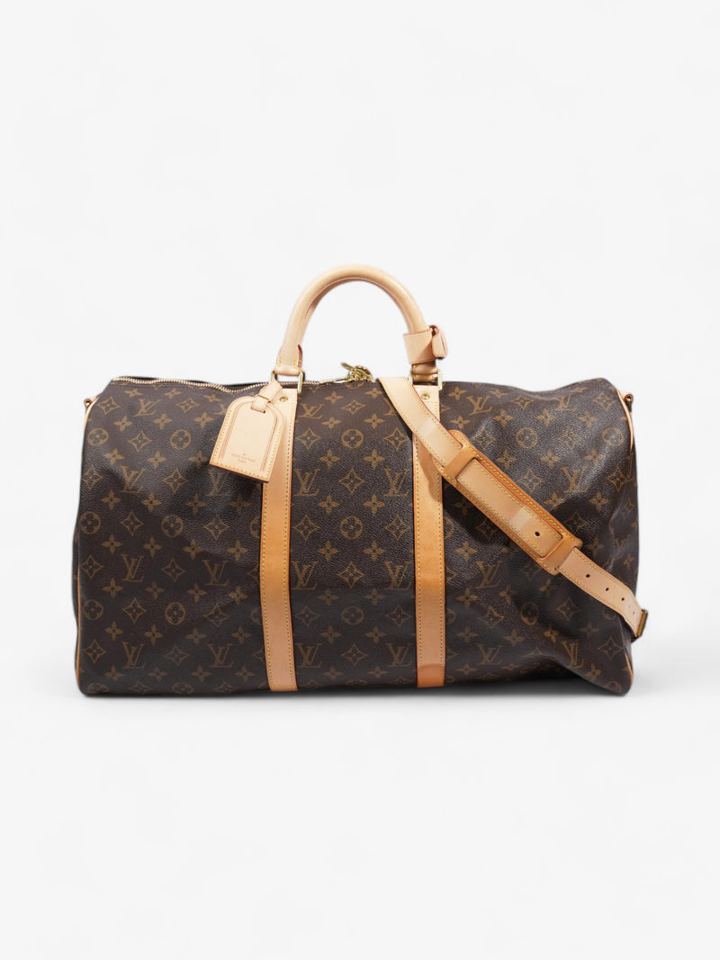 Louis Vuitton Keepall Bandouliere Monogram Coated Canvas 50
