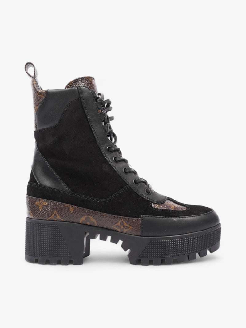 Louis Vuitton Desert Boots 35mm Monogram / Black Canvas EU 36.5 UK 3.5