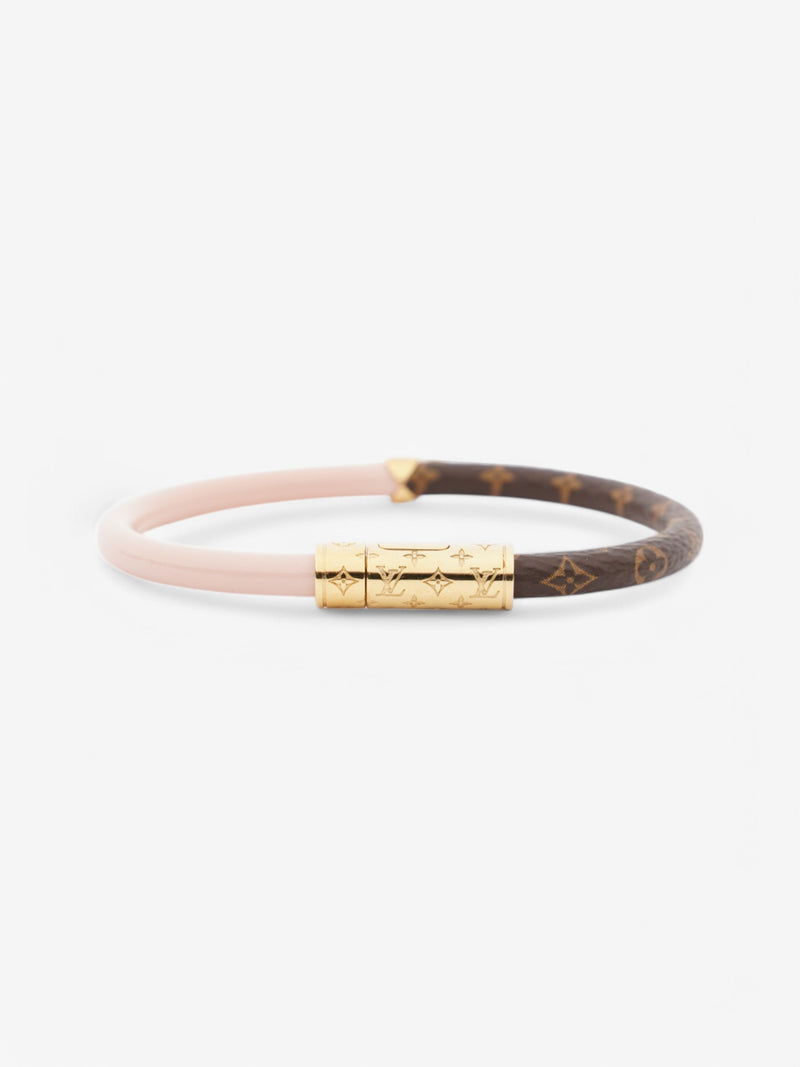 Louis Vuitton Daily Confidential Bracelet Monogram / Pink Coated Canvas