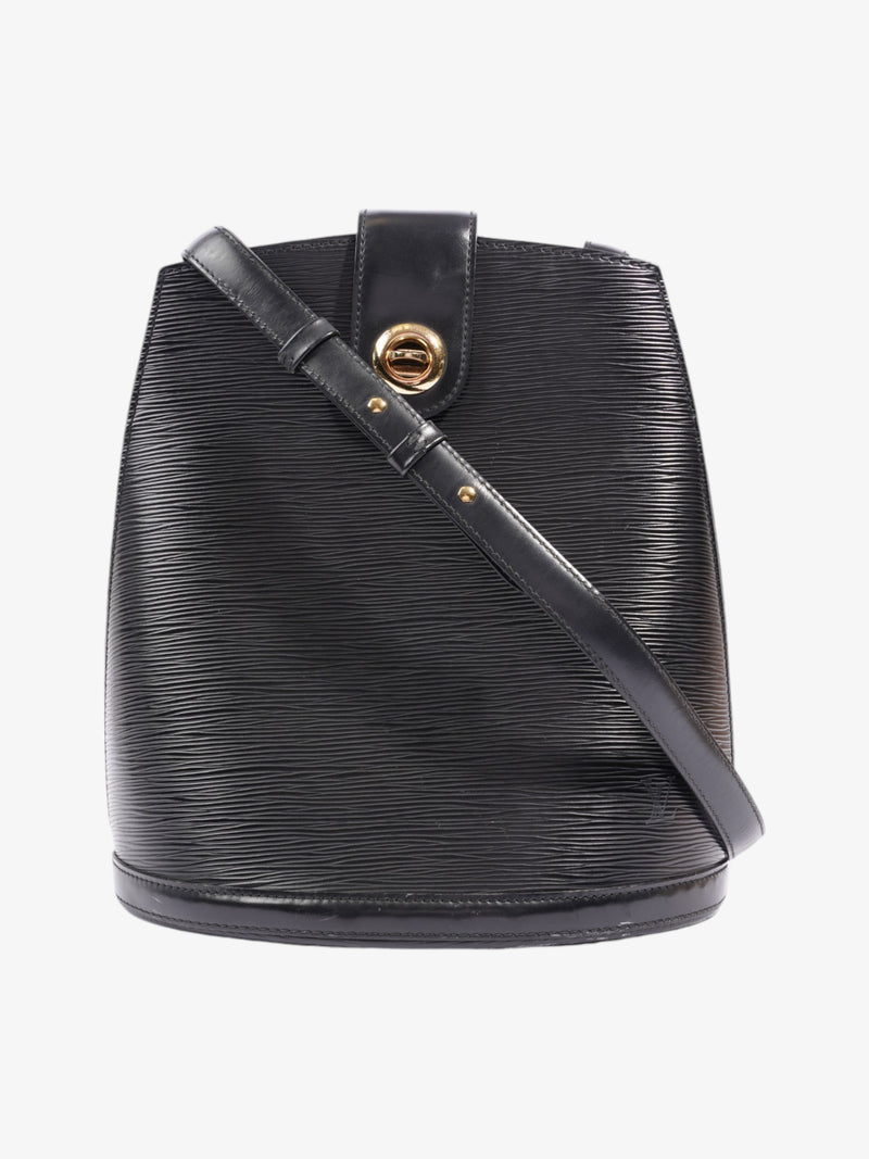 Louis Vuitton Cluny Black Epi Leather