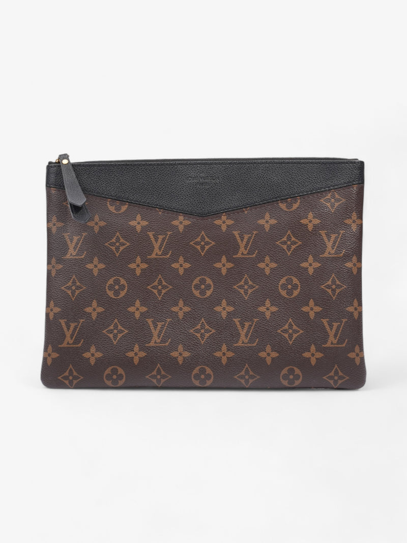 Louis Vuitton Daily Pouch Monogram / Black Coated Canvas