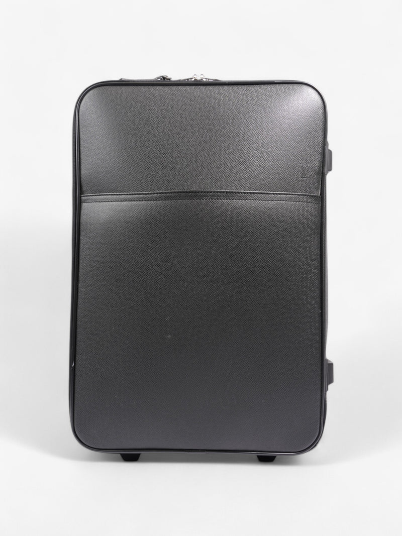 Louis Vuitton Pegase Luggage Black Taiga Leather