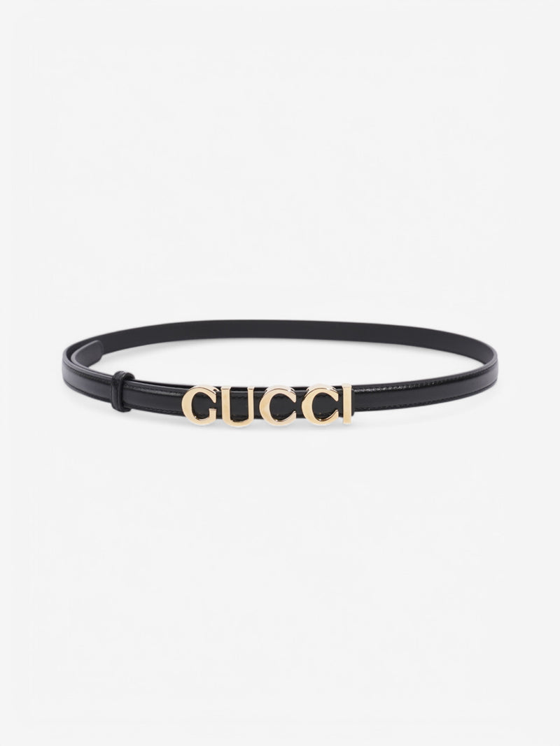 Gucci Gucci Belt Black Leather 85cm 34