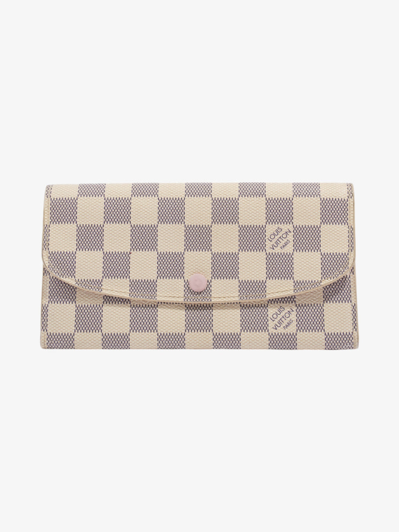 Louis Vuitton Emilie Wallet Damier Azur Coated Canvas