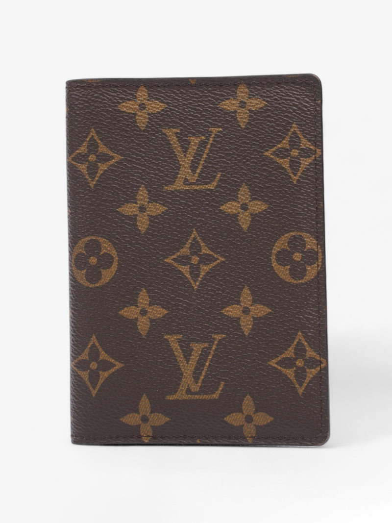 Louis Vuitton Passport Cover Monogram Coated Canvas