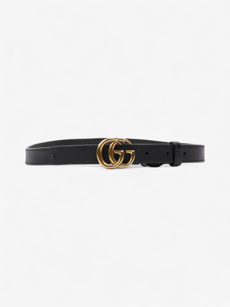 Gucci Marmont Belt Black Leather