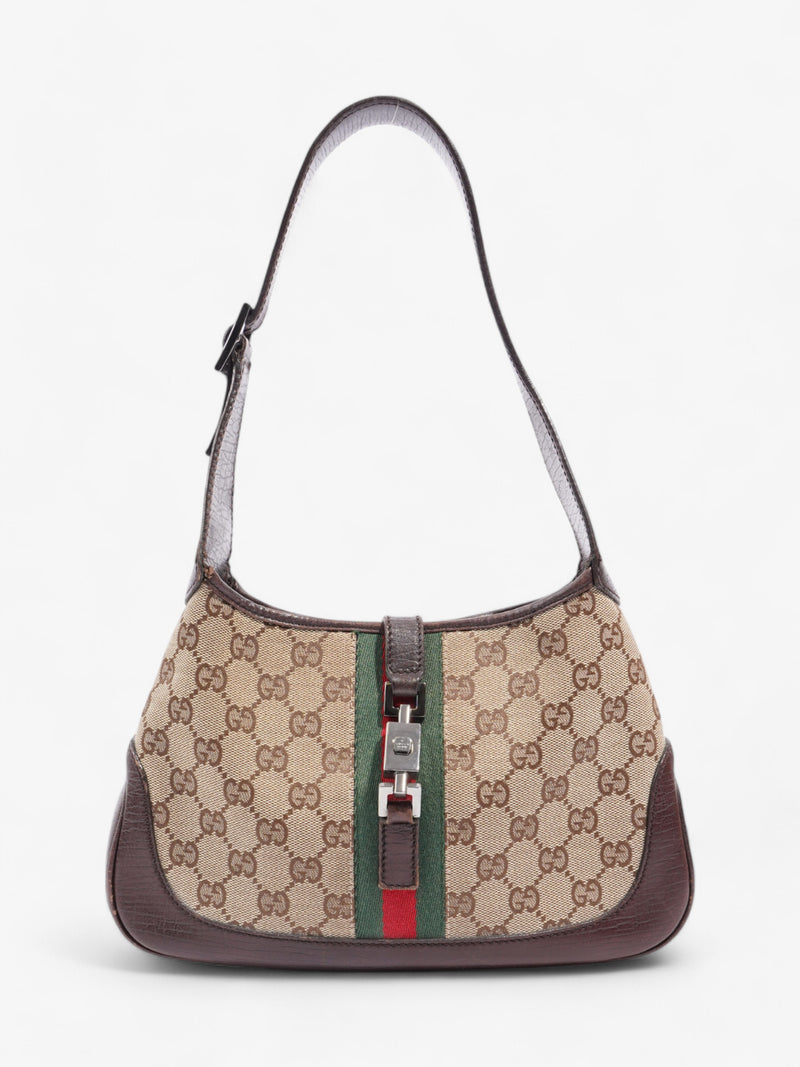 Gucci Jackie GG Supreme / Green / Red Canvas