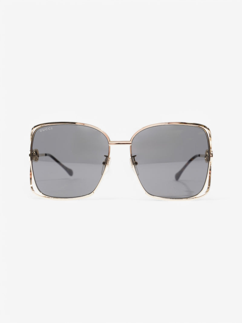 Gucci Gucci sunglasses Gold / Brown Base Metal