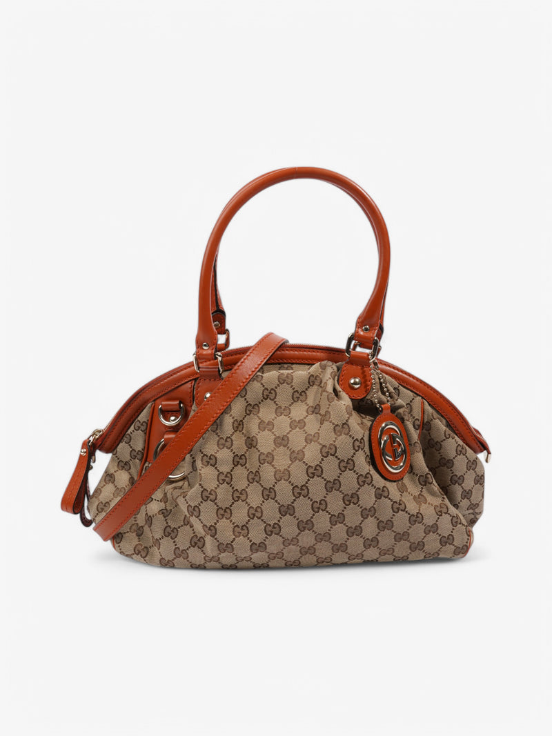 Gucci Sukey Beige  / Brown Canvas