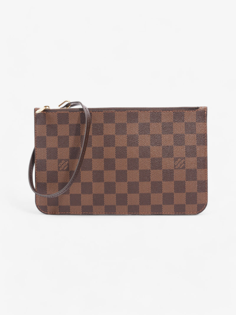 Louis Vuitton Neverfull Pouch Damier Ebene Coated Canvas