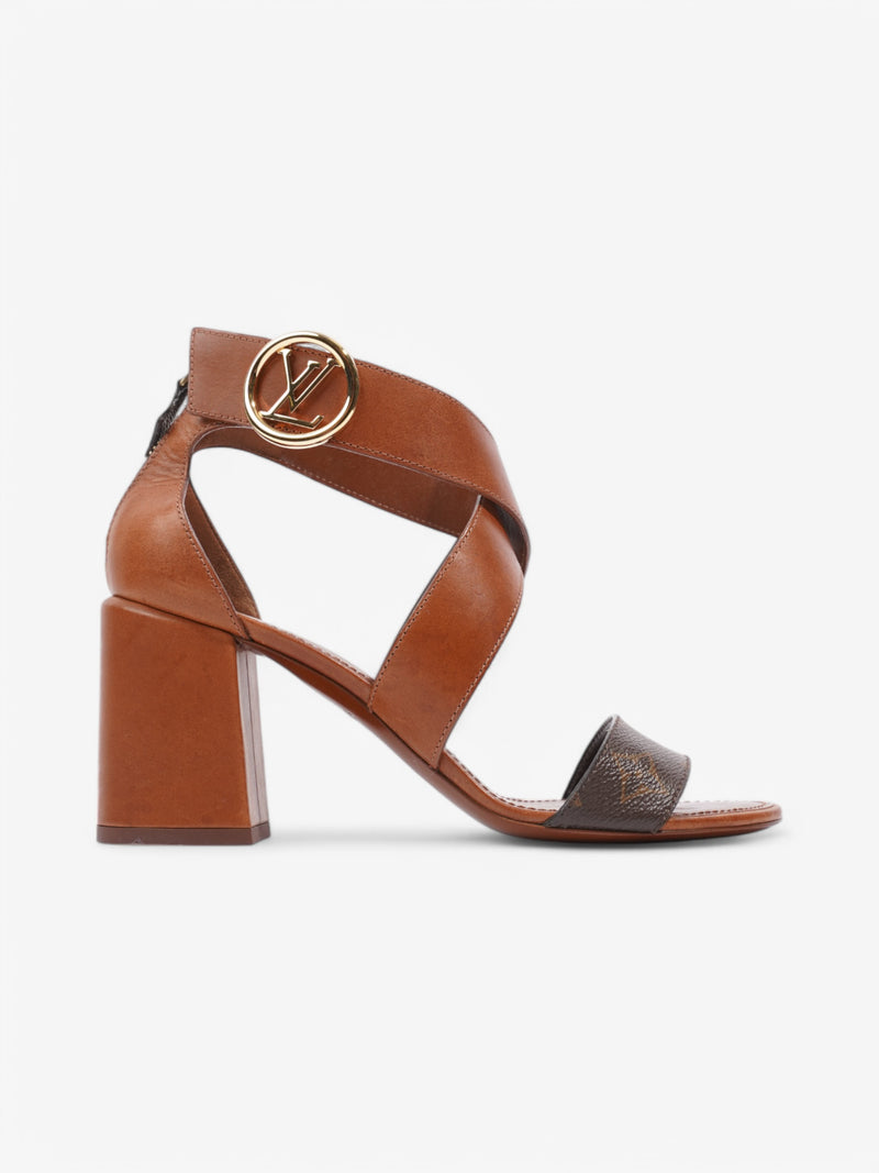Louis Vuitton Horizon Sandals 70 Brown / Monogram Leather EU 38.5 UK 5.5