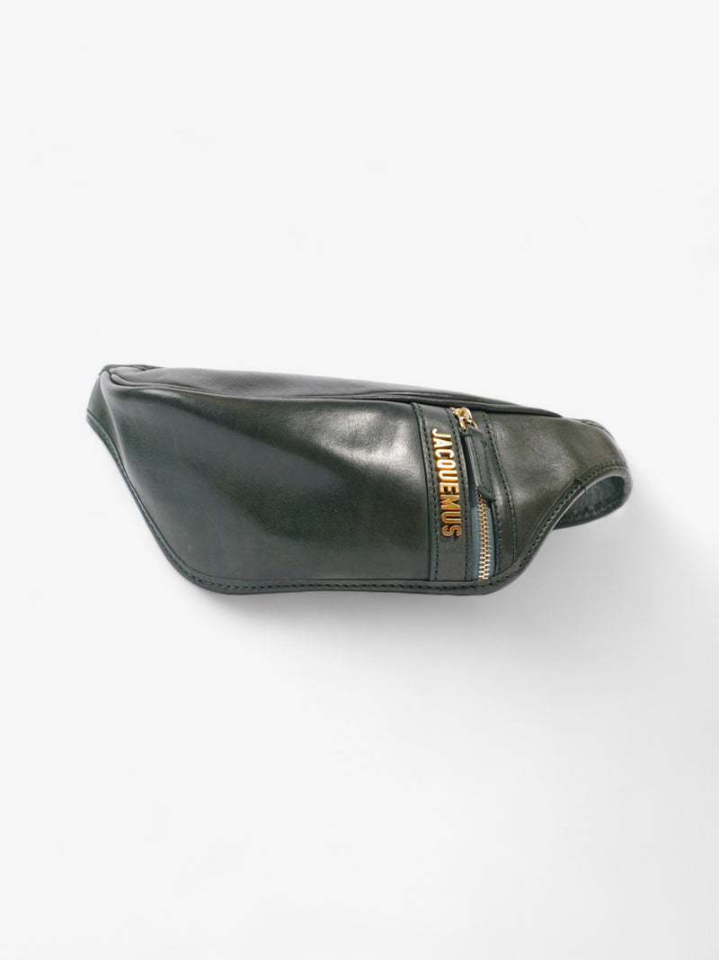 Jacquemus La Banane Green Leather