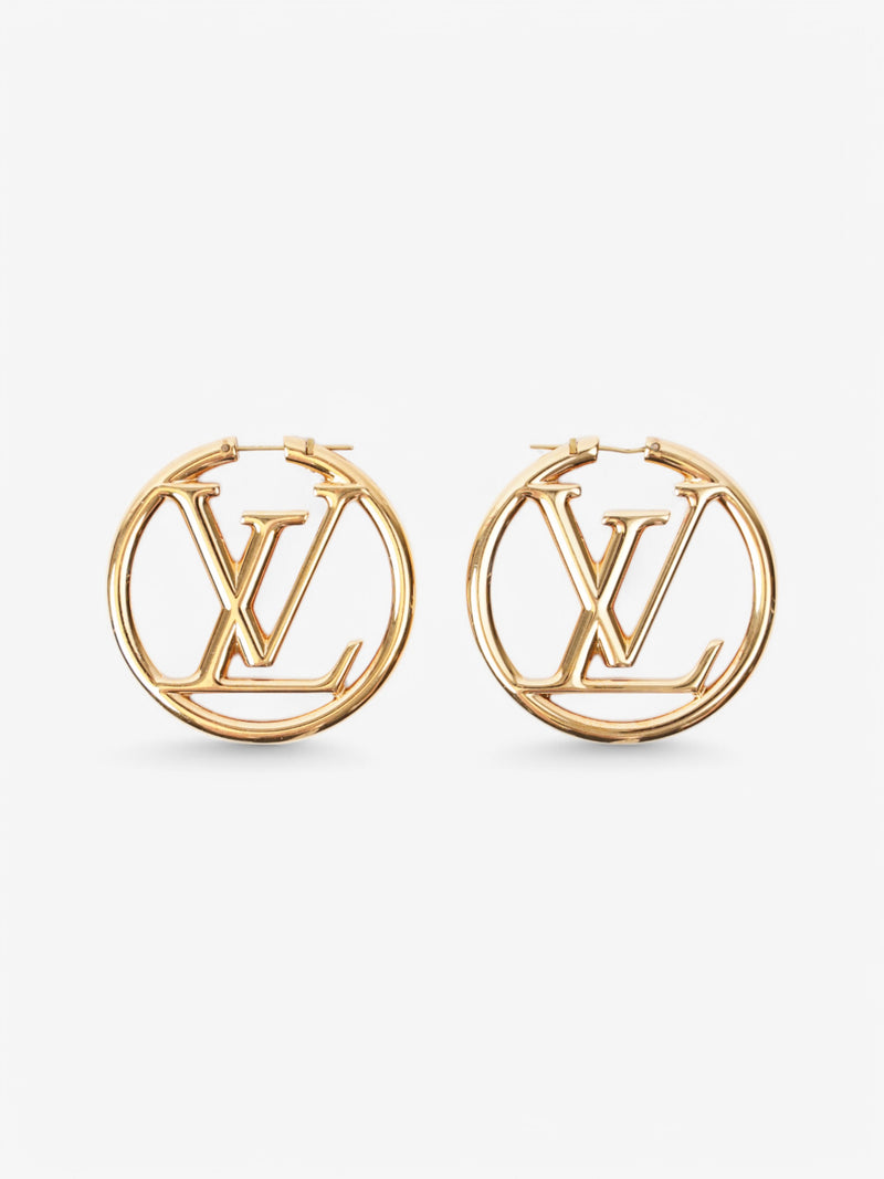 Louis Vuitton LV Hoop Gold Base Metal