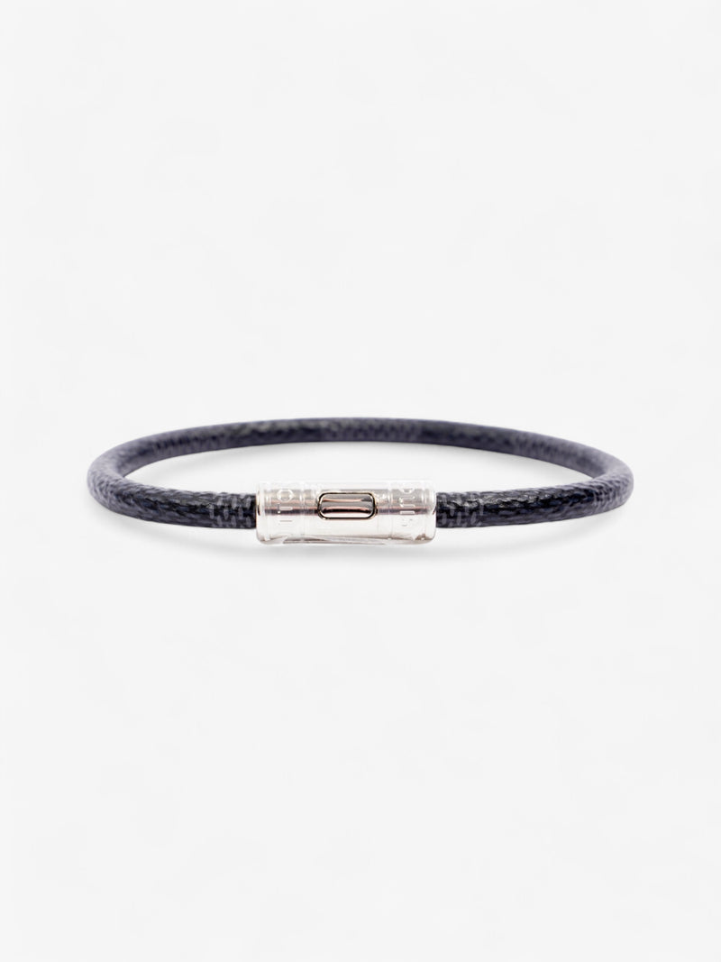 Louis Vuitton Keep It Bracelet Damier Graphite / Silver Canvas