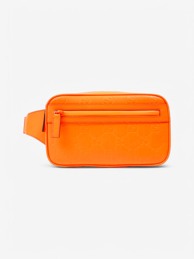 Gucci GG Rubber-effect Neon Orange Rubber