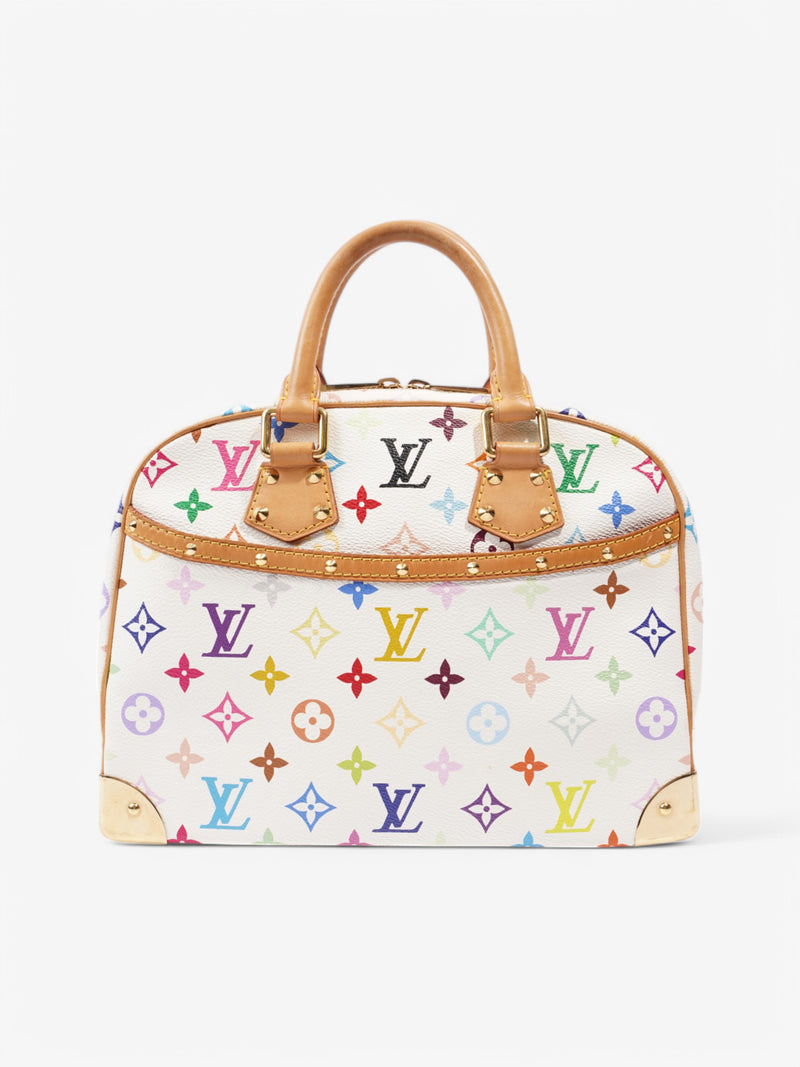 Louis Vuitton Louis Vuitton x Murakami Monogram Multicolor Trouville Bag White  / Multicolour Coated Canvas