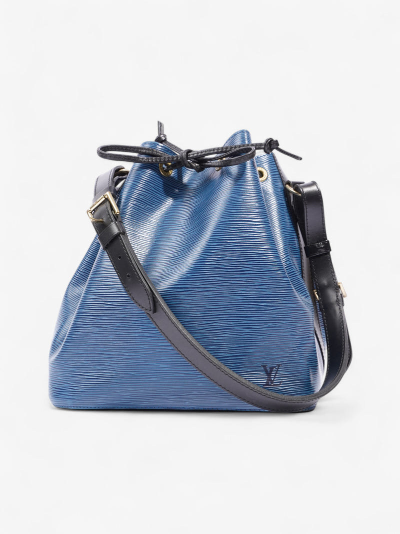 Louis Vuitton Noè  Blue / Black Epi Leather