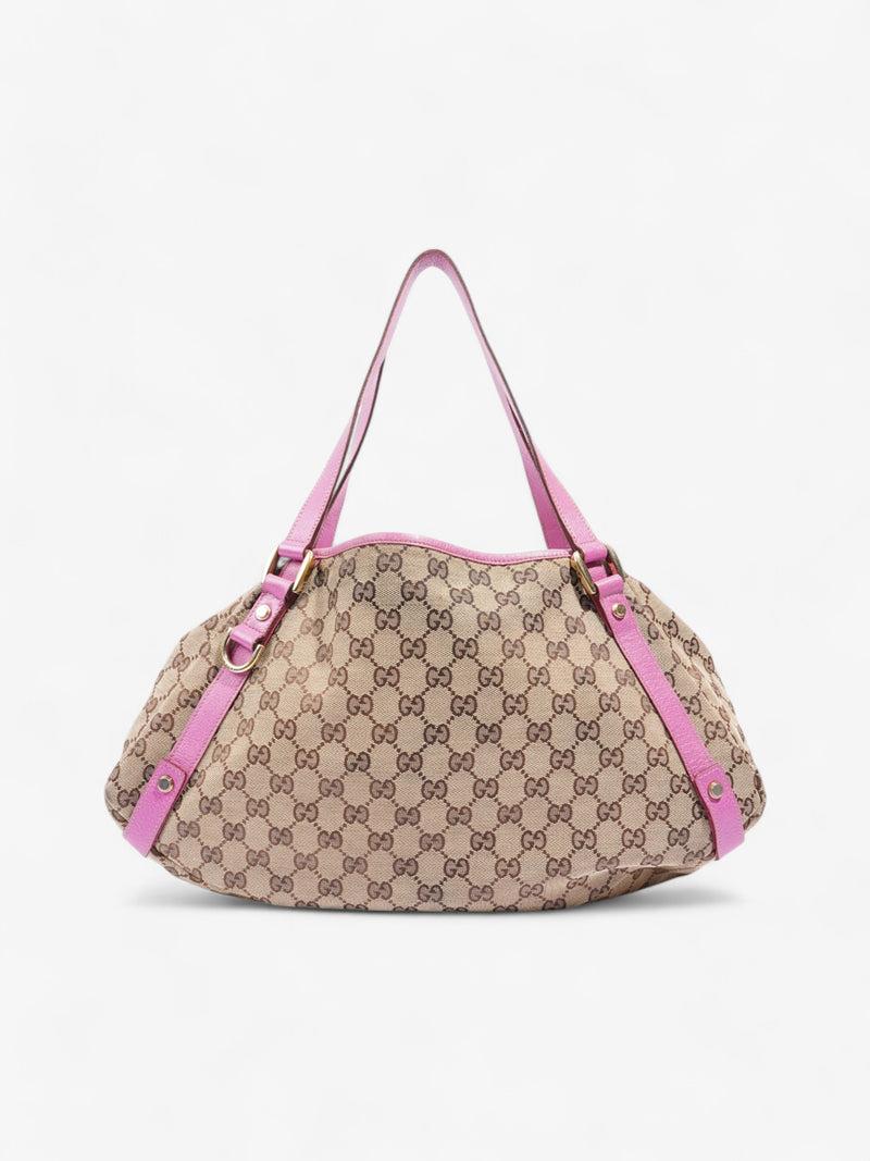 Gucci Tote Bag Supreme / Pink Canvas