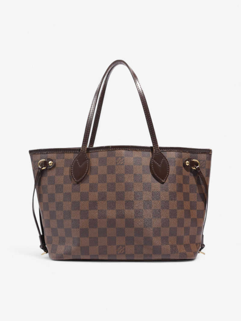 Louis Vuitton Neverfull Damier Ebene Coated Canvas PM