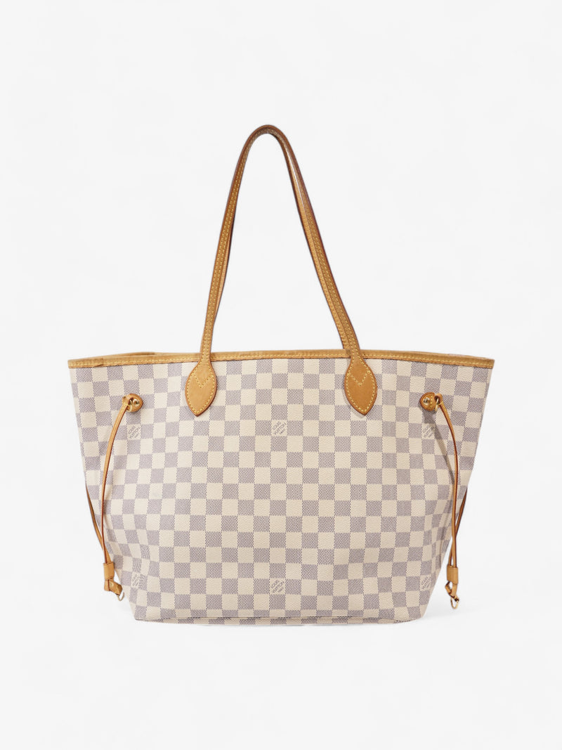 Louis Vuitton Neverfull Damier Azur Coated Canvas MM