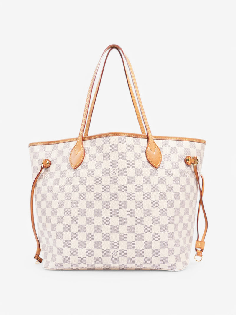 Louis Vuitton Neverfull Damier Azur Coated Canvas MM