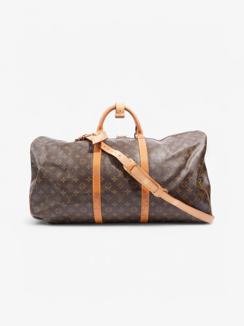 Louis Vuitton Keepall Bandouliere Monogram Coated Canvas 60