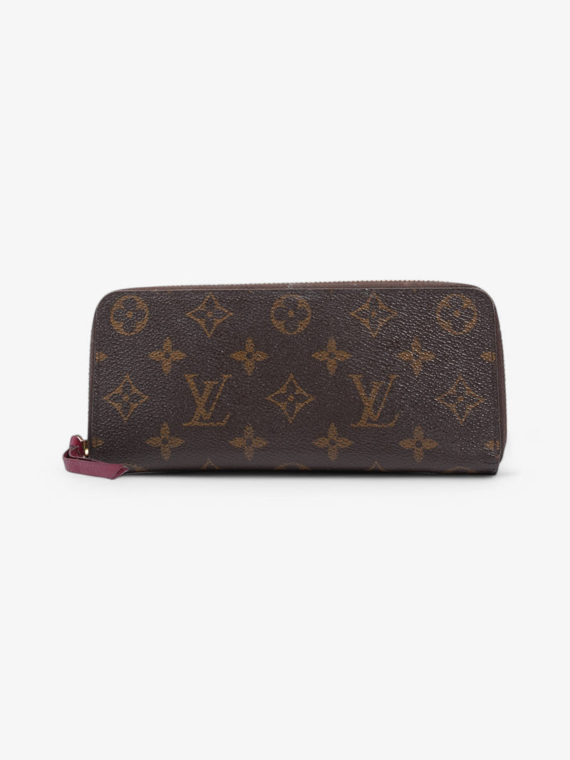 Louis Vuitton Clemence Wallet Monogram Coated Canvas