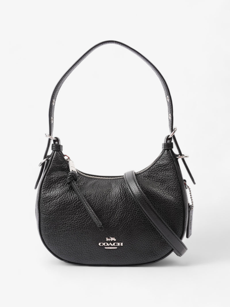 Hobo Bag Black Leather