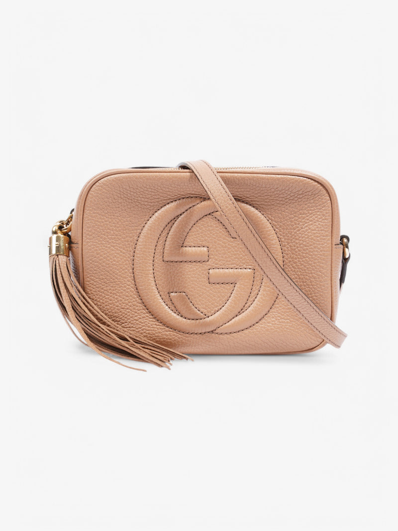 Gucci Soho Disco Beige Leather Small