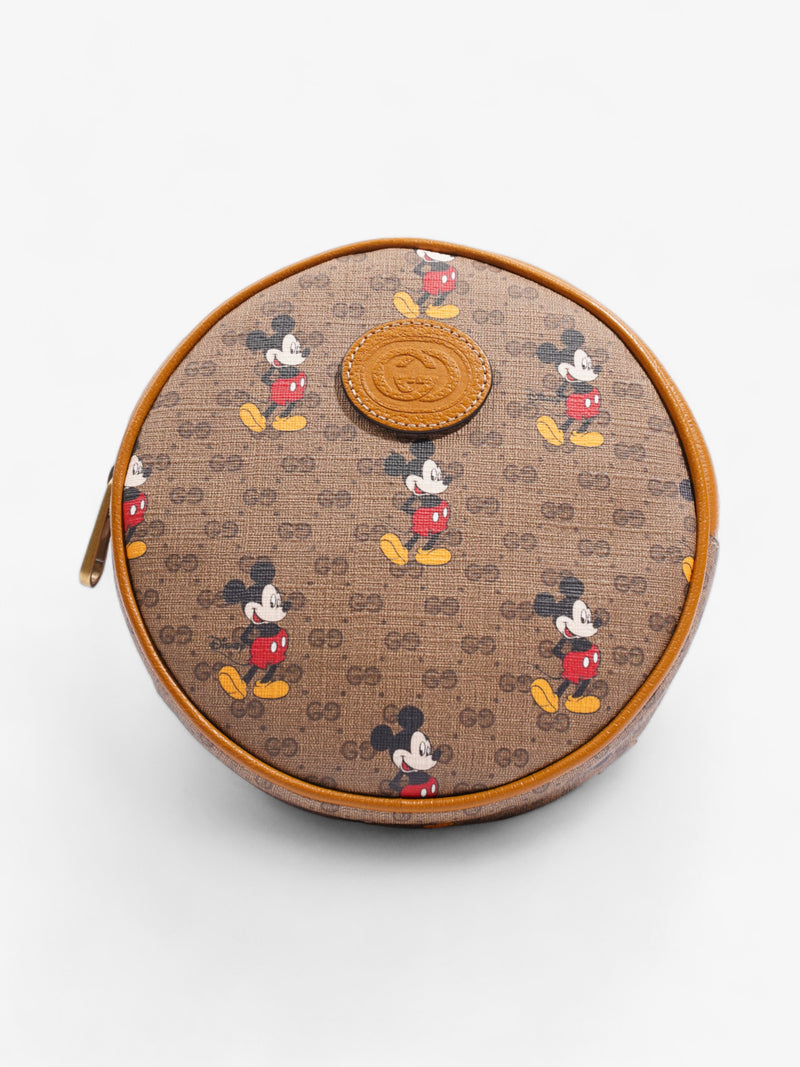 Gucci Gucci x Disney Round Mini Backpack GG Supreme Canvas