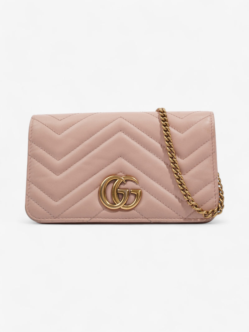 Gucci GG Marmont Pink Calfskin Leather Mini