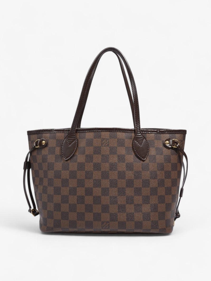 Louis Vuitton Neverfull Damier Ebene Coated Canvas PM